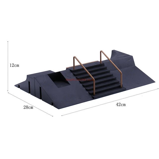 Finger BMX Tech Skateboards Mini Skate Park Ramp Sets Finger scooter Fingertip Bikes Fingerboard Extreme Sport Deck Novelty Toys 4