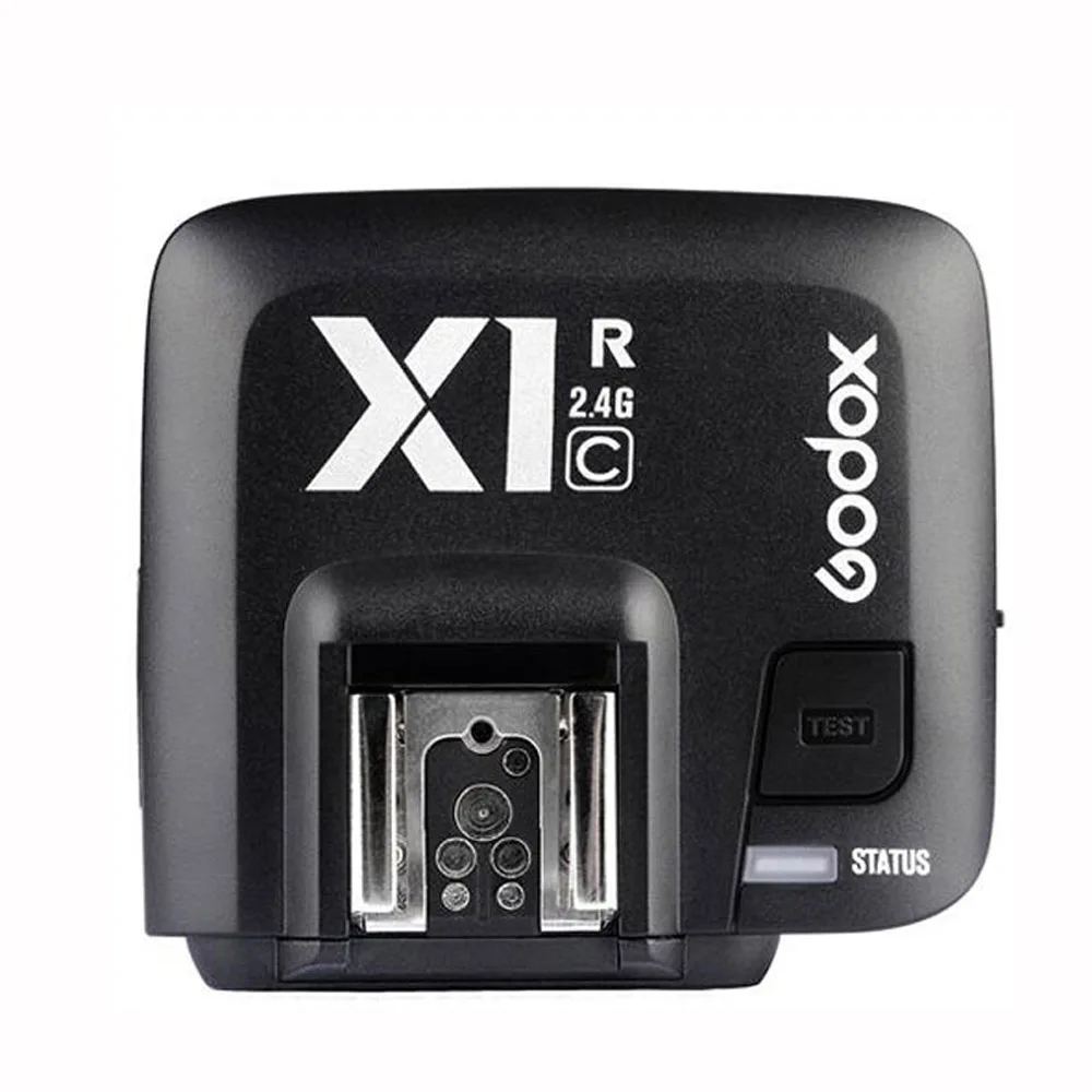 X1R-C Receiver for C Godox X1T-C X1T-N X1T-S X1T-O X1T-F передатчик 2,4G ttl вспышка для фотокамер Speedlite HSS 1/8000S Беспроводной триггер для вспышки для цифровой зеркальной камеры Canon Nikon sony Olympus Fuji - Цвет: X1R-C Receiver for C
