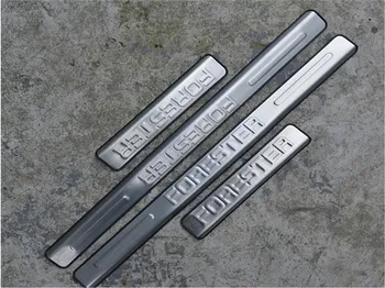 

High Quality Stainless Steel External Scuff Plate/Door Sill Fit For SUBARU Forester SJ 2013 2014 2015 2016 2017 2018 2019