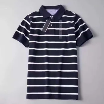 

Hombre Men Tommi High Quality Short Sleeve Casual Polo Shirt Camisa Embroidered 100%cotton Polo Shirts Homme Masculine
