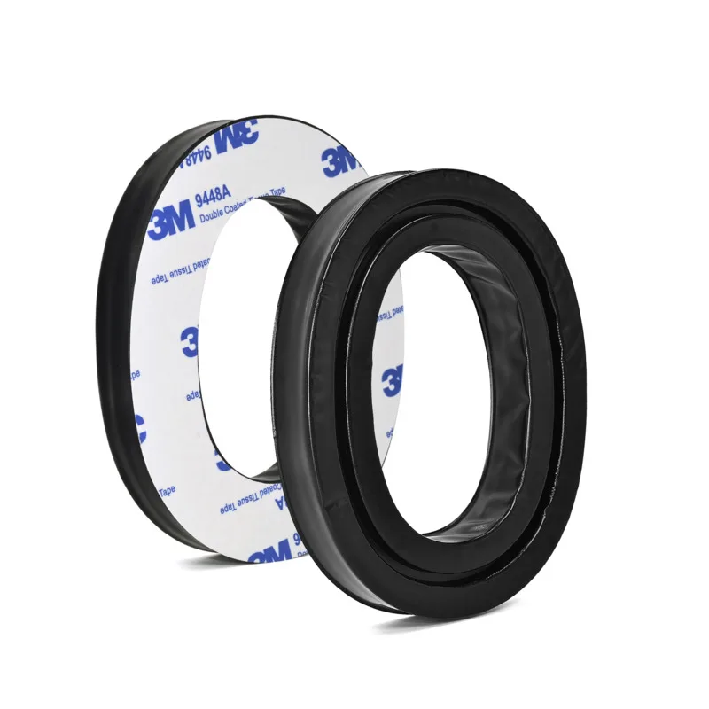 Auscultadores Substituição Orelha Pads Feito de Couro Flexível com Tampa de Memória Esponja Novo 3m - Image 2