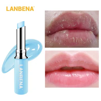 LANBENA Hyaluronic Acid Lasting Nourishing Lip Balm Moisturizing Reduces Fine Lines Relieves Dryness Repairs Damaged Lip Care 1
