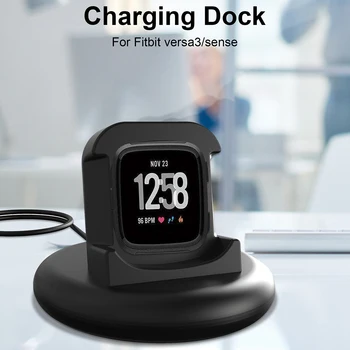 

Chargers for Fitbit versa 3/sense Smart Watch Accessories Fast Wireless Charging Docking Station Replacement Smart Watch Charger