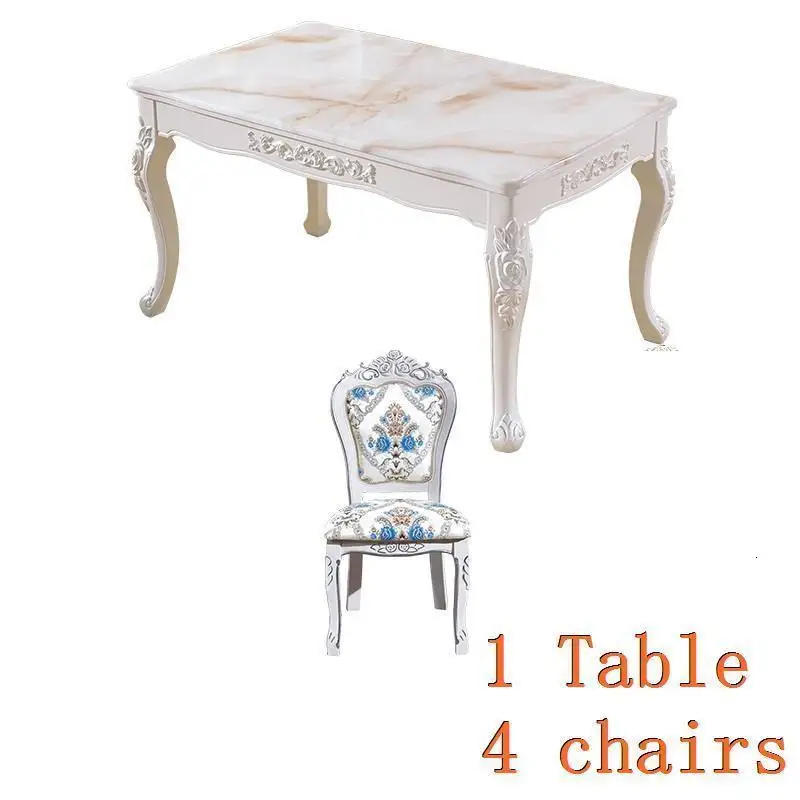 Eet Tafel Tavolo Da Pranzo Escrivaninha Tisch Meja Makan Обеденный набор, деревянный европейский стол, стол для столовой - Цвет: Version G