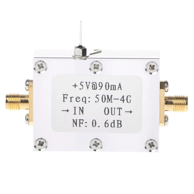 

50M-4GHz Low Noise Amplifier LNA Ham Radio Module RF FM HF VHF NF=0.6dB -110dBm