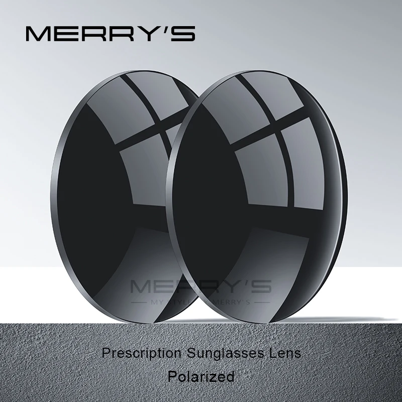 MERRYS поляризационные очки P2 серии 1 56 61 67 близорукость линзы по рецепту CR 39