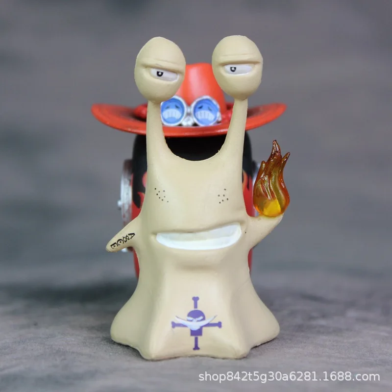 

One Piece Anime Luffy Sauron Nami Ace Xiangjishi French Phone Worm Garage Kit Model