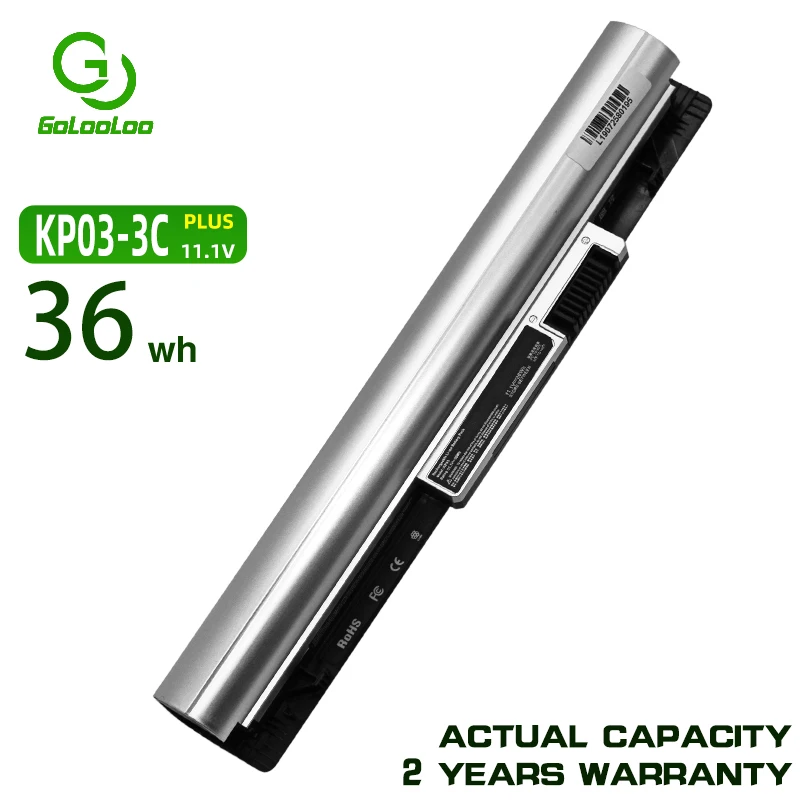 Аккумулятор Golooloo 11 1 В 36 Втч KP03 KP06 KP06XL для ноутбука HP 210 G1 Pavilion Touchsmart Probook HSTNN-IB6N KP03036 |