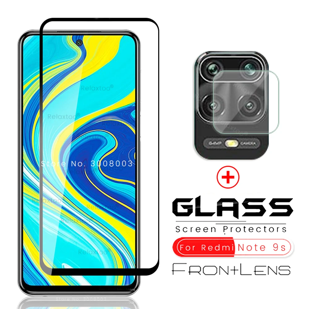Защитное стекло для экрана xiaomi 9 s 2 в 1 redmi note s9 readmi redmy note9s защитные очки | Мобильные
