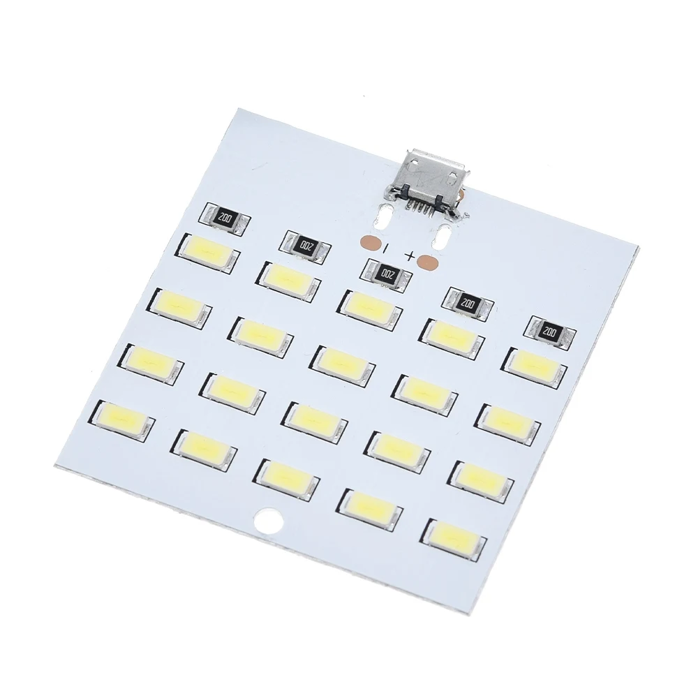 1 шт. высокого качества 5730 smd 5V 430mA ~ 470mA белый Mirco Usb светодиодный светильник ing