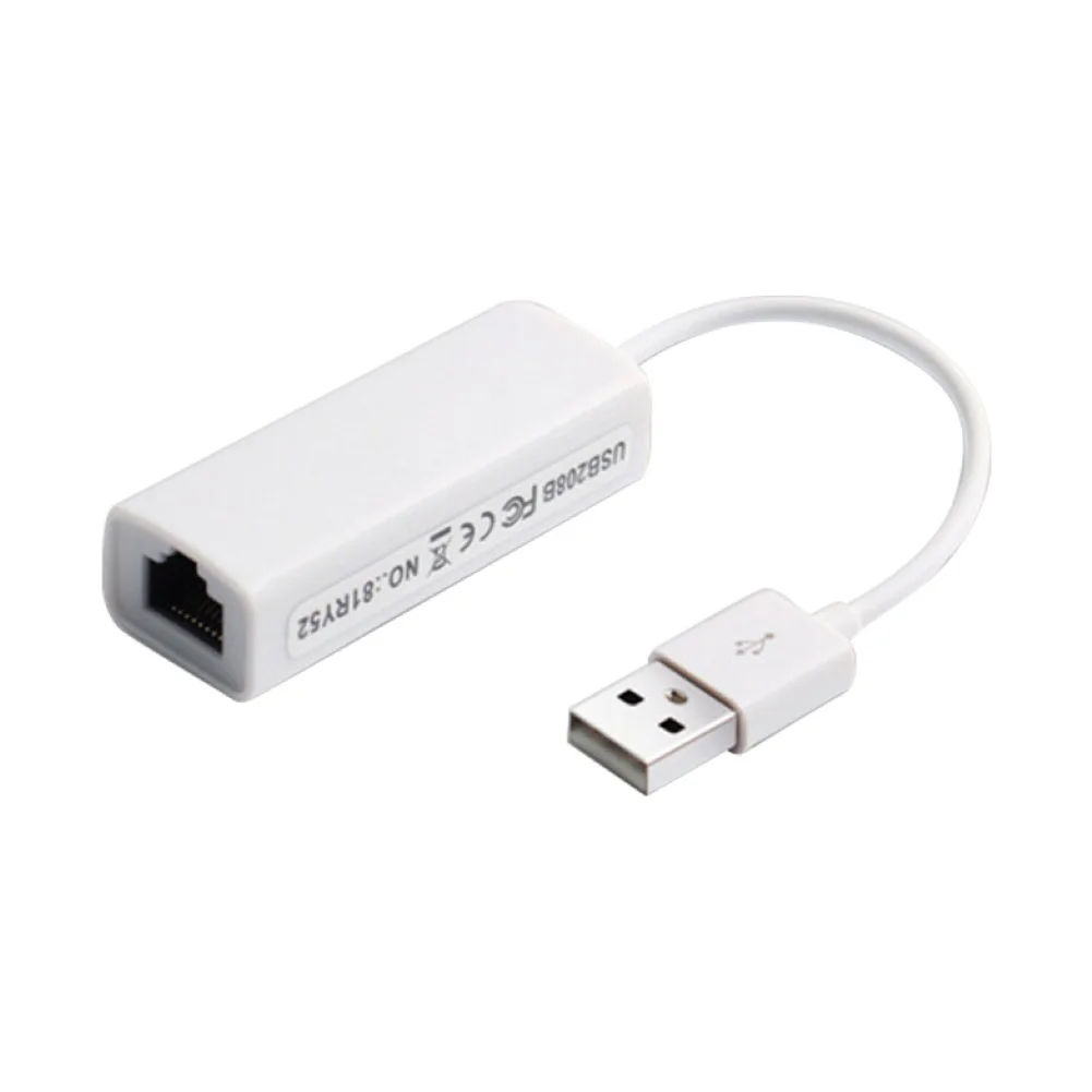 1 Порты док станция USB 2.0OTG коммутатора Ethernet 10/100 Мб к RJ45 сетевой адаптер проводной