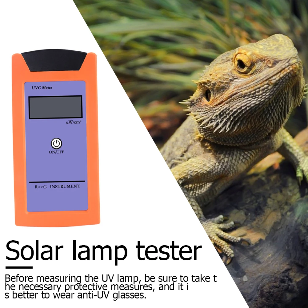 LCD Display UV Radiation Meter Ultraviolet Irradiance Meters for
