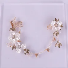 Mission Ming ободок для волос, стиль, Европа и Америка,, головной убор, жемчужный цветок, резинки для волос, повязка для волос, свадебные аксессуары для невесты