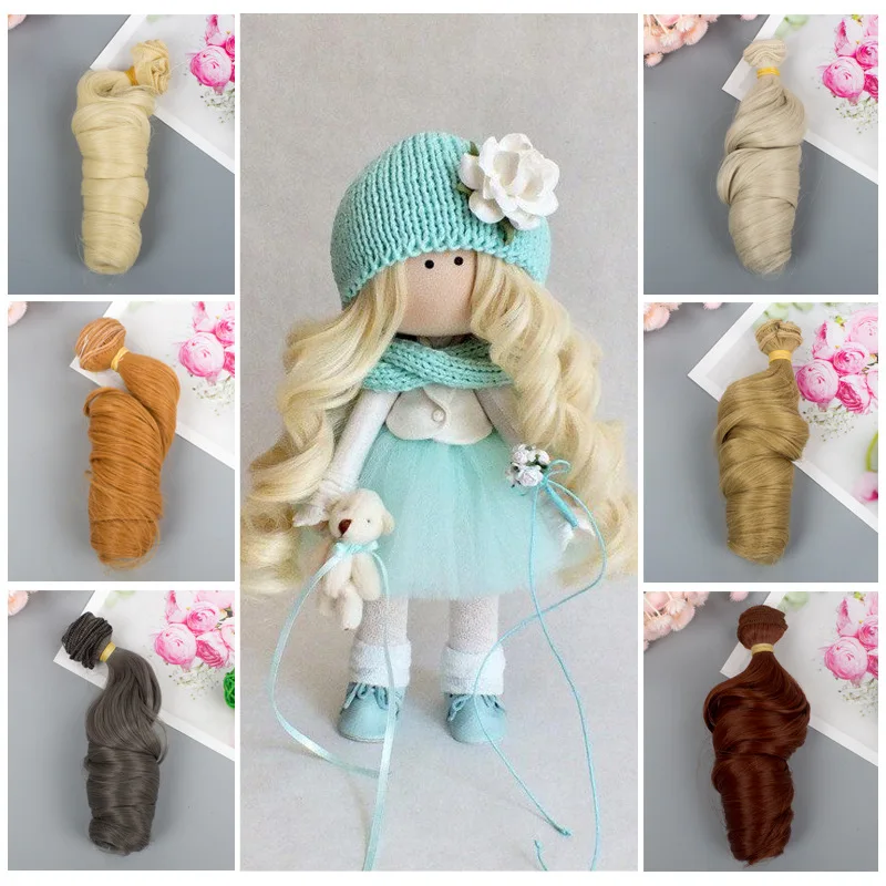 Doll Accessories 5 6 Wig Hair Dolls Doll Wig Handmade Doll Hair