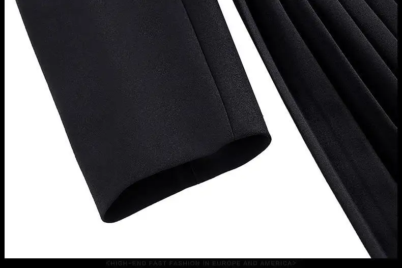 High-end elegant dress female new fashion temperament autumn 2023 women's button dress suit