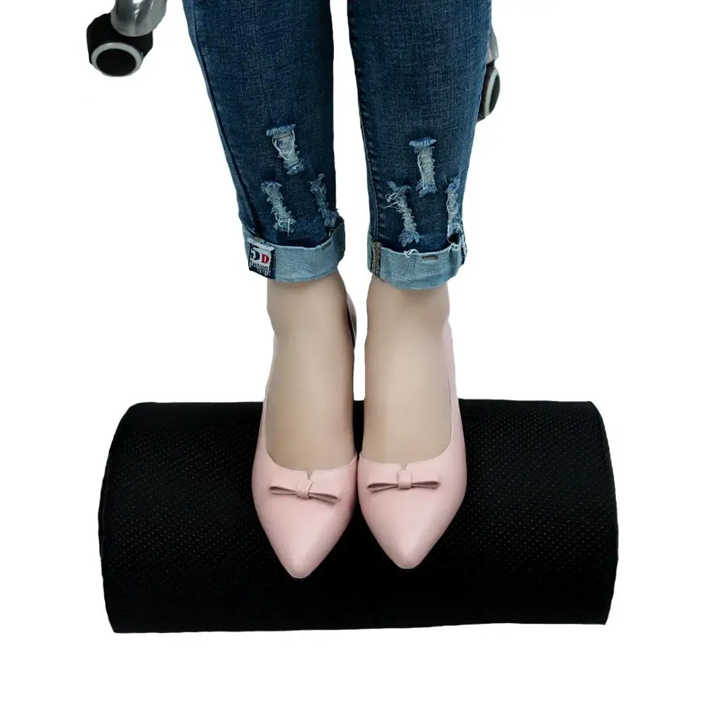 Slowly Resilient Elastic Cotton Footrest Pillow Pad Home Office Footstool Cushion Medical Foam Non-Slip Pedal For Under Desk Slowly Resilient Elastic Cotton Footrest Pillow Pad Home Office Footstool Cushion Medical Foam Non-Slip Pedal For Under Desk