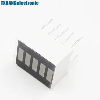 

5PCS 5 Segment Red Color 1 Digit Bar LED Display diy electronics