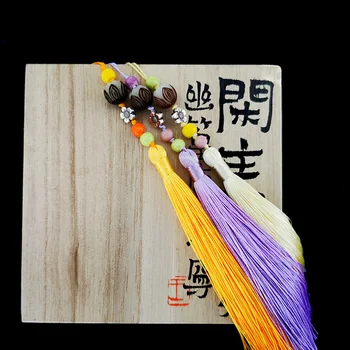 

Flute Keychain Tassel Pendant Children Toy Mo Dao Zu Shi Chen Qing Ling Keychain Kids Cosplay Costume Anime Accessories Toy New