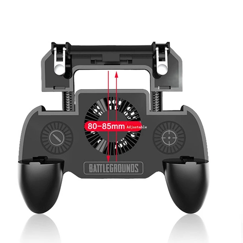  RISE-Pubg Mobile Phone Game Controller Joystick Cooling Fan Gamepad For Android Ios