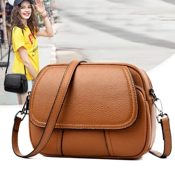 

Genuine Leather bag Women Bags Designer Crossbody Messenger Bag 2020 new Bolsas Feminina luis vuiton channels handbags gg bag