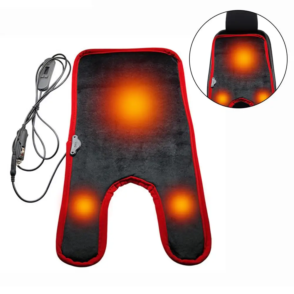 

Universal Car Baby Heated Seat Cushion Safe Thermostatic Heating Pad For Children's Seat Adjustable Temperature Warm In Winter