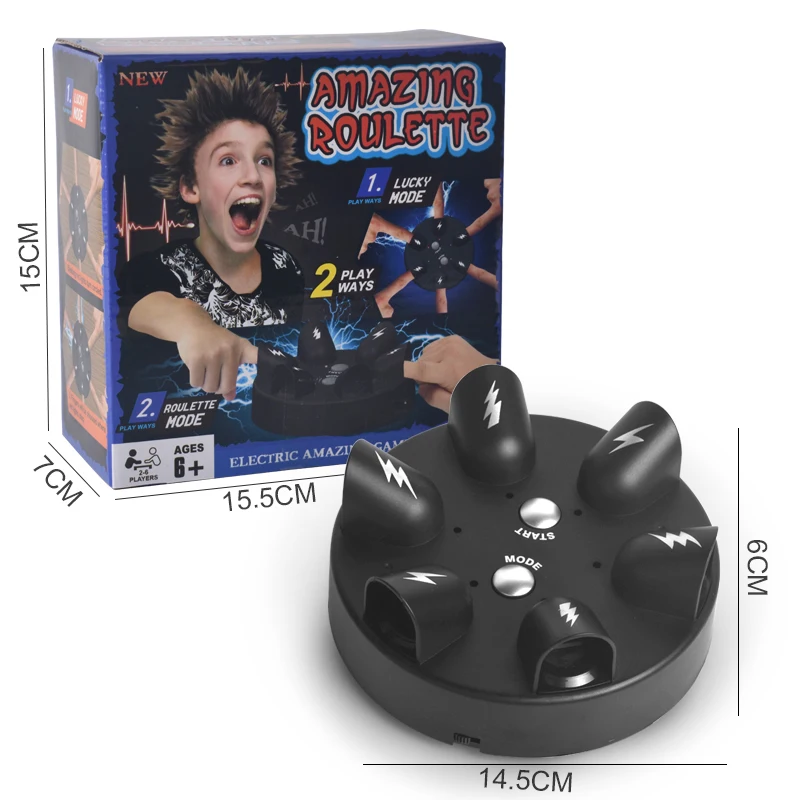 electric shock toy B Новинка, электрошок, Молниеносная Реакция, игровой автомат, игрушка в подарок - Цвет: electric shock toy B