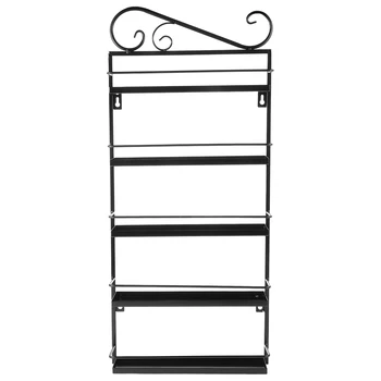 

1PC Creative Delicate Durable Practical Shelf Cruet Rack Seasoning Rack For Kitchen Condiment Seasoning Holding