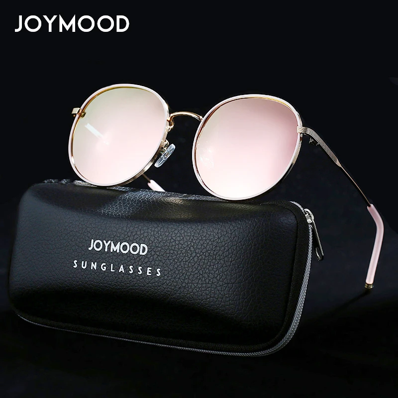 

JOYMOOD Round Polarized Sunglasses Women Fashion Band Designer Metal Frame Sun Glasses For Men Vintage Driving Glasses UV400