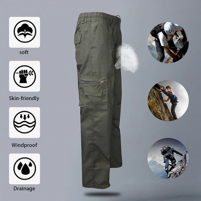 Мужские камуфляжные тактические брюки карго, Мужские штаны для бега, военные повседневные Хлопковые Штаны в стиле хип-хоп, мужские армейские брюки с лентами, M-3Xl