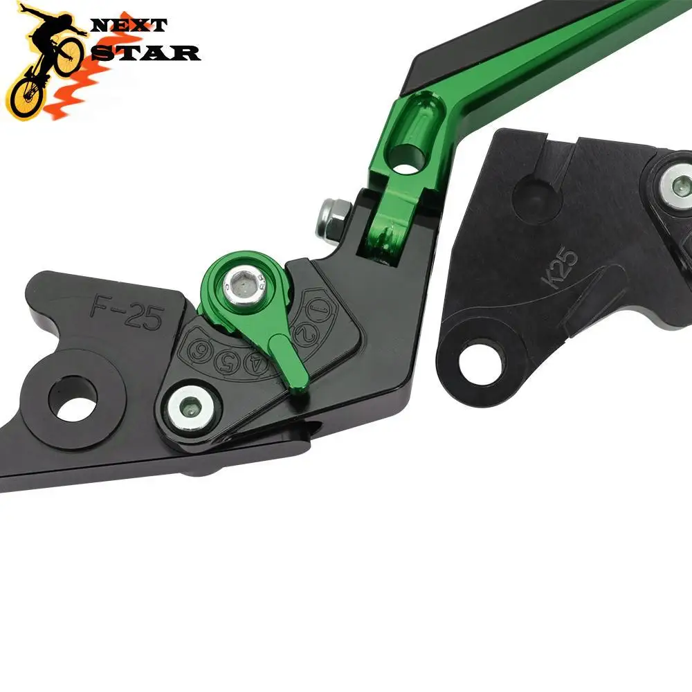 CNC ручка мотоцикла тормозной рычаг сцепления регулируемый 90 ° для KAWASAKI NINJA 300R Z300 Z-300 Вт ABS 2013