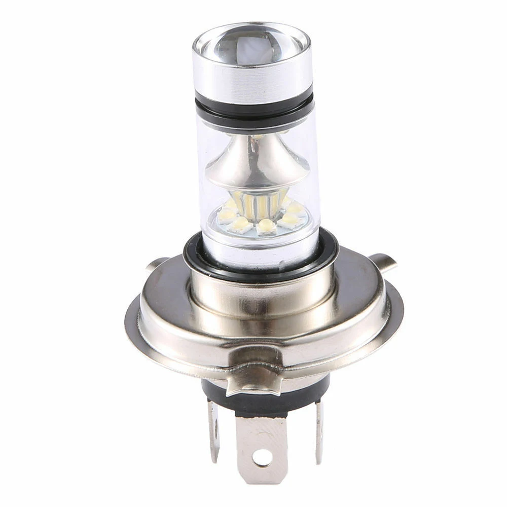 

2pcs front foglight LED fog light high power bulb H4-white Car H4 3030 100W led headlight