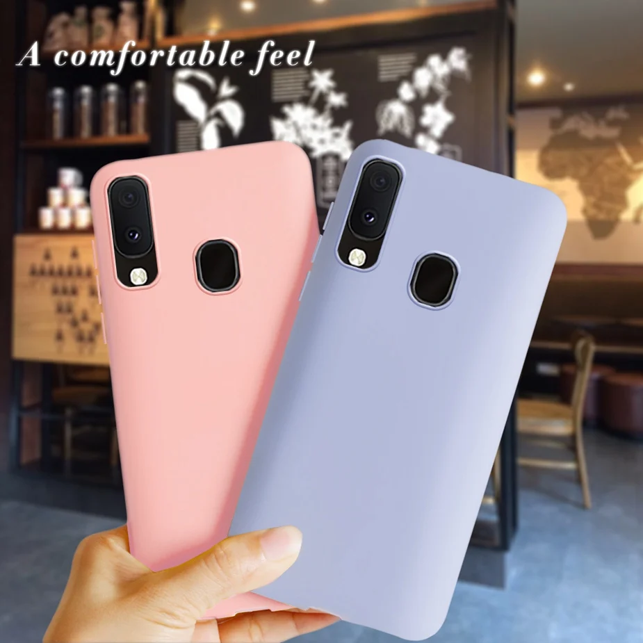 Soft Silicone Phone Case For Samsung Galaxy A10 A20 A30 A40 A50 A60 A70 A20e A10s A20s A30s TPU Cover A 10 20 30 40 | Мобильные