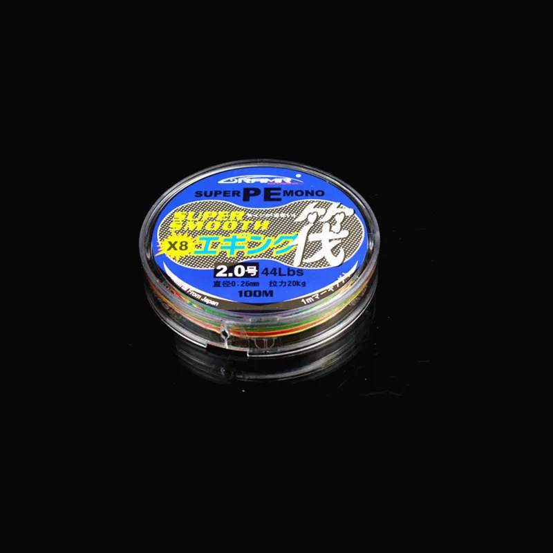 

8 raft fishing line 1 m 1 color PE line braided 100 m strong horse anti-bite lu main line fishing line