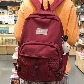 

Enopella Waterproof School Backpack Women Backpacks Nylon Student Schoolbags Teenage Girls Bags for School Backpack Mochila