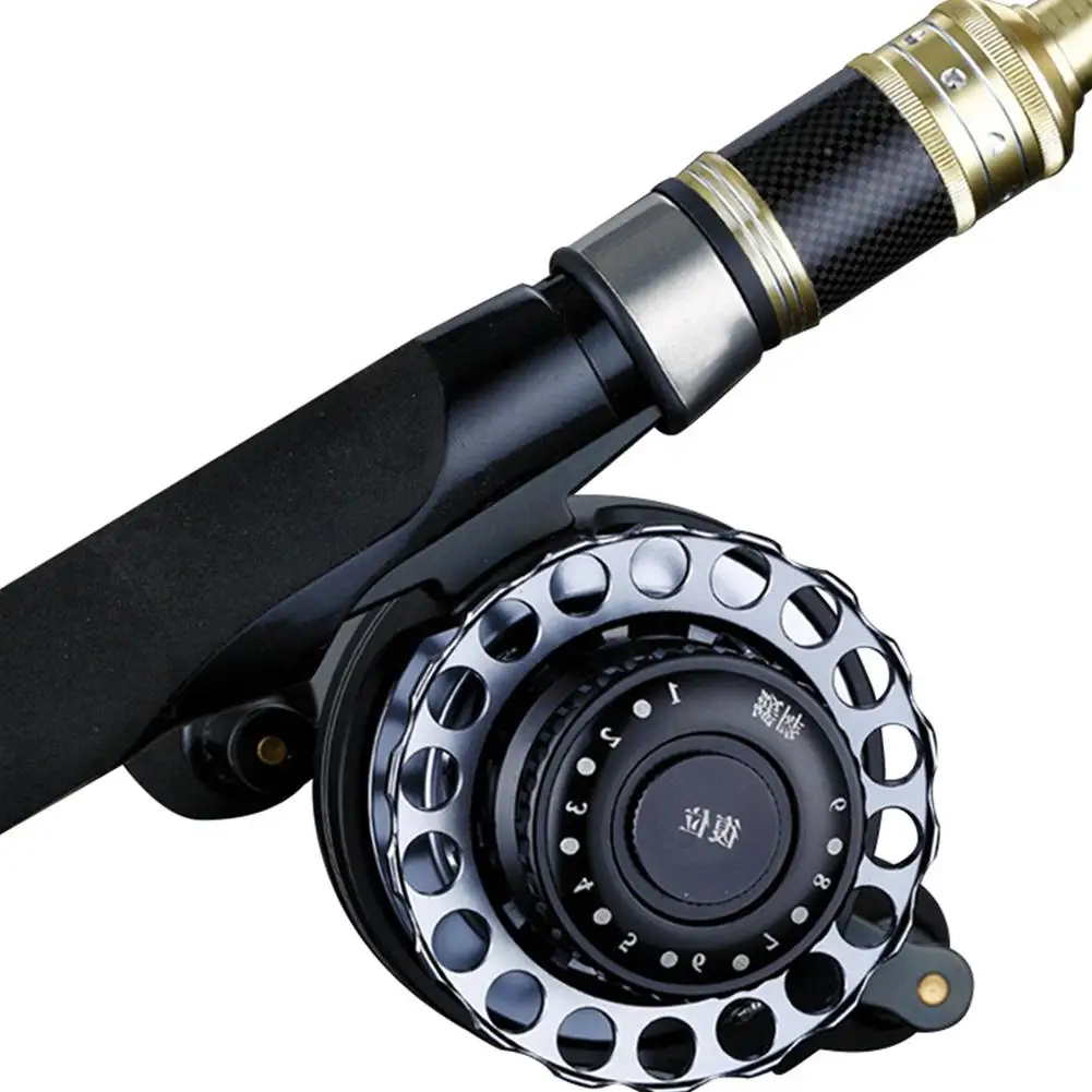 

Fishing Wheel Magnetic Slow-Down Design with Release Force Micro Lead Full Metal Front Fishing Wheel GB-65H