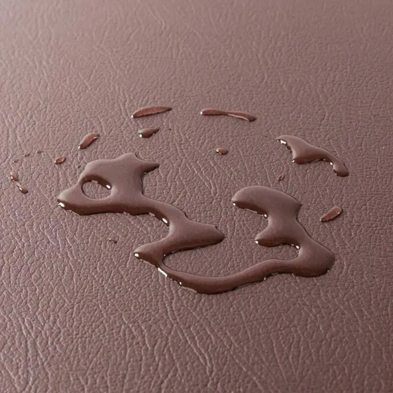 Foldable faux leather storage square cube footrest stool/seat-15 x 15" - Image 4