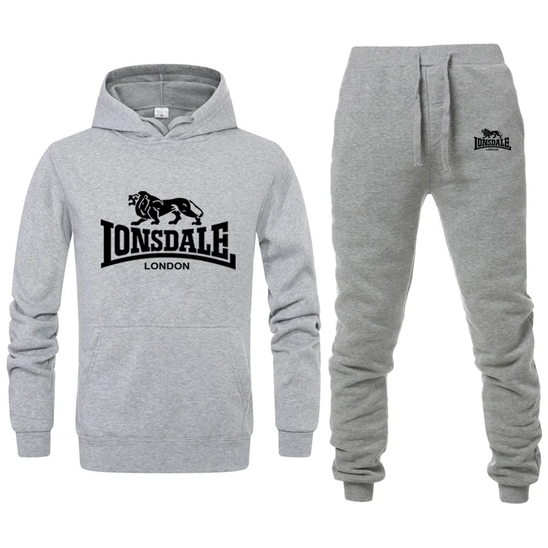LONSDALE Hoodies Sweatshirt Set Men Tracksuits Pants Suit 2020 Casual Mens Sportswear Hoody Male Jogging Sweatpant Pullover 2 Pc LONSDALE Hoodies Sweatshirt Set Men Tracksuits Pants Suit 2020 Casual Mens Sportswear Hoody Male Jogging Sweatpant Pullover 2 Pc