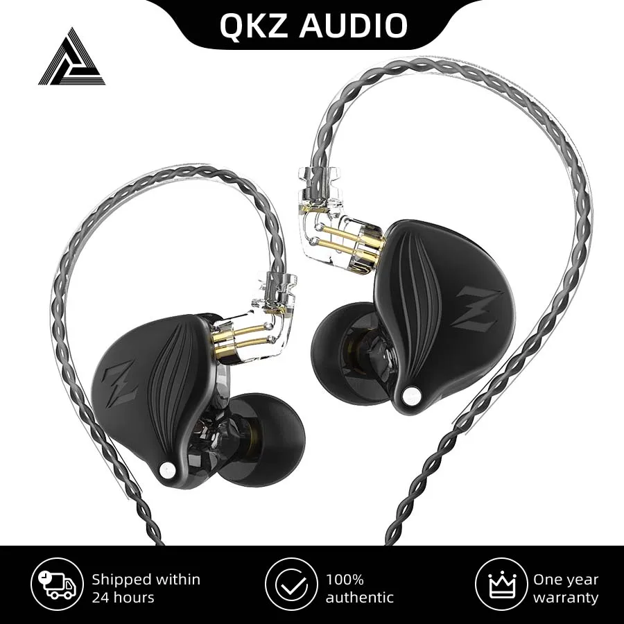 Новинка QKZ ZAX2 динамические наушники HIFI DJ монитор наушники-вкладыши спортивные
