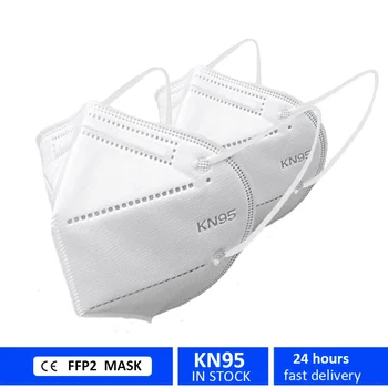 

FFP2 KN95 Mask 5 Layers Protection Mask Safety Respirator Protective Mask Anti Dust Pollution ffp3 Mask