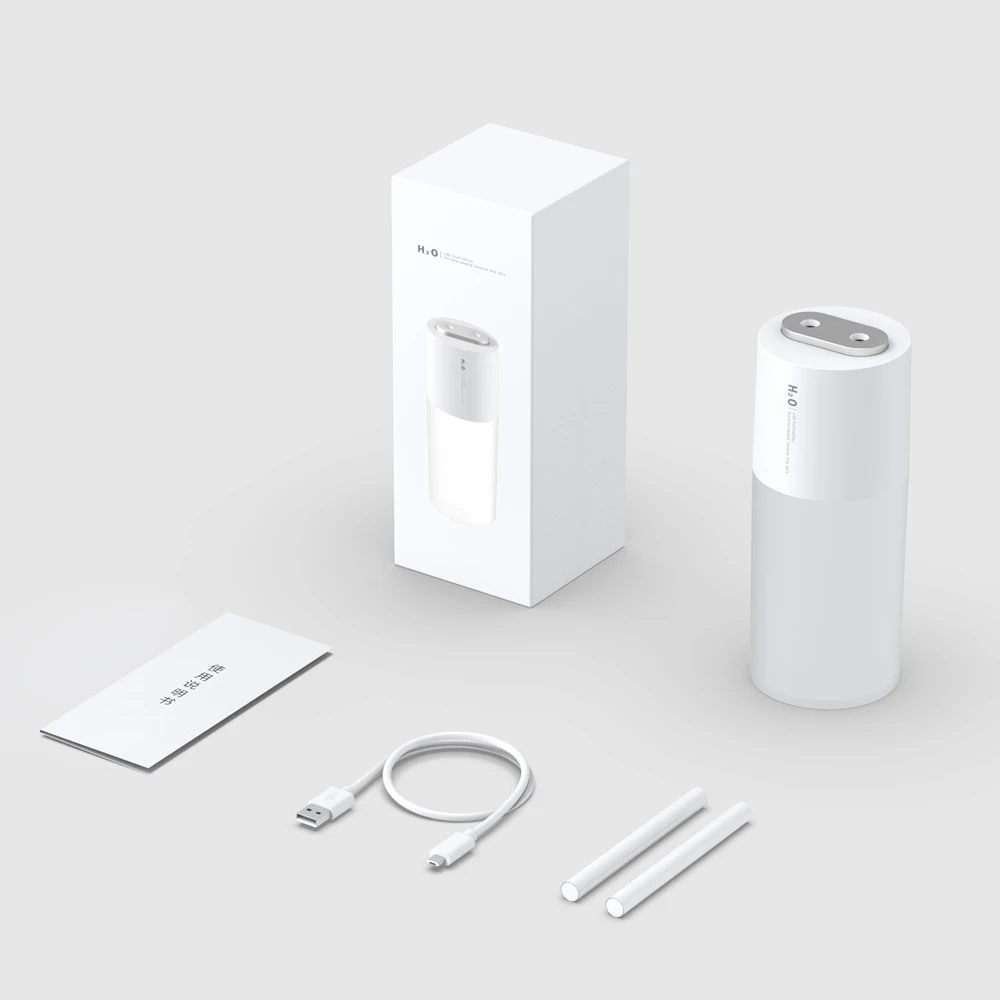 400ml Dual Sprayer Luftbefeuchter 2000mAh USB Aufladbare Drahtlose Ultraschall Aroma Wasser Nebel Diffusor Licht Umidificador_voghion.com