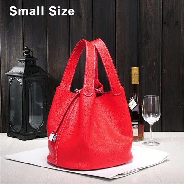 small red Известный бренд роскошная сумка новая женская сумка Высокое качество Женские сумки из натуральной кожи дизайнерские сумки для покупок - Цвет: small red