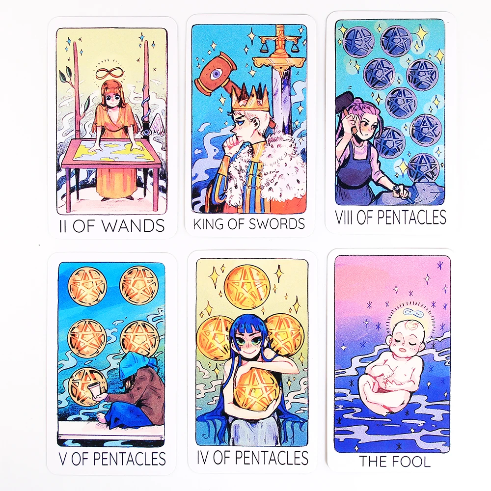 Britt'S Third Eye Tarot Britts Third Eye Tarot Deck wih Guidebook Card Game Board 5