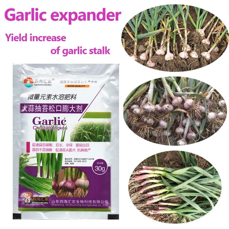 Description Picture 2 of itemGarlic Stalk Vegetables Promote Elongation Coarsening Swelling Trace Element Foliar Fertilizer Garden Plant Growth Crop Farm