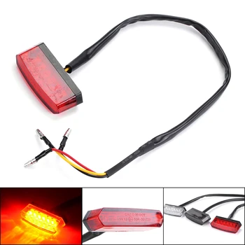 

Motorcycle accessories modified universal LED taillight rear taillight Motorcycle Stop Light Lamp Rear License Plate Light