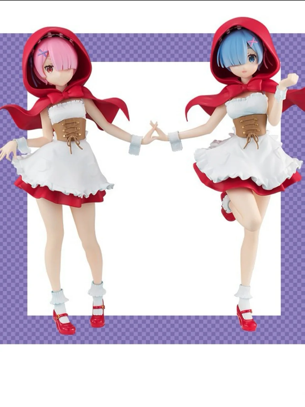 Anime Re Life In A Different World From Zero Rem Ram Little Red Riding