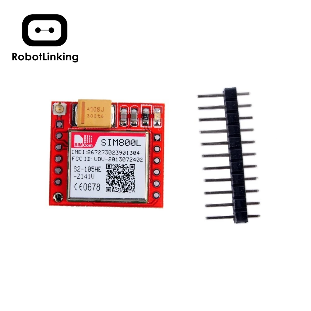 Самый маленький модуль Sim800l Gprs GSM карта MicroSIM Core плата четырехдиапазонный TTL