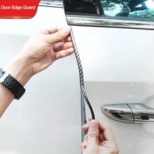 

5M U Type Universal Car Door Edge Guards Trim Styling Moulding Protection Strip Scratch Protector Accessories for Car Vehicle