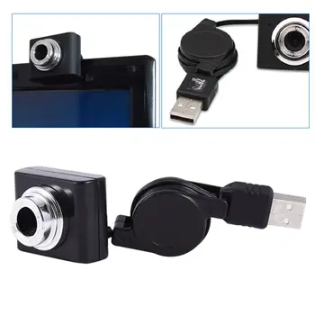 

USB Webcam Digital Video Camera Web Cam For PC Laptop Notebook Clip-on Camera Durable Live Teaching Webcam HD 120 Degrees