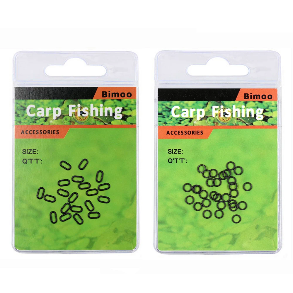 Bimoo 30 шт. рыболовные кольца для ловли карпа 2 0 мм 5 3 7 мм|terminal tackle|fishing accessoriescarp fishing |