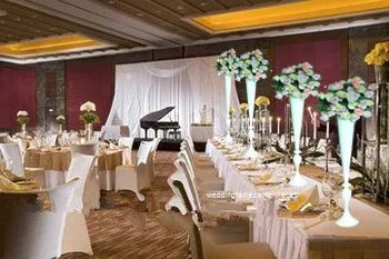 

75cm tall 10pcs)Floral design modern gold mental wedding flower stand walkway floor stand stand for sale